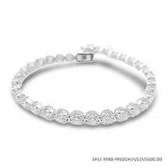 #TheSALE | Large Round Tennis Diamond Bracelet 18kt