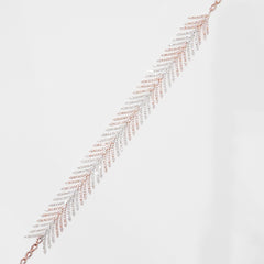 LVNA Signatures Rose Multi Tone Marquise Choker Feather Diamond Necklace | Editor’s Pick