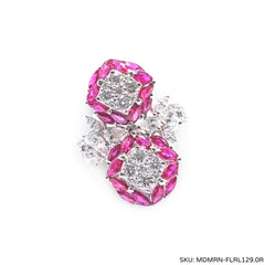 #TheSALE | Ruby Gemstones Diamond Ring 18kt