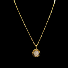 #LVNA2024 |  Golden Round Inspired Diamond Necklace