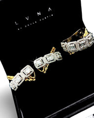 #LVNA2024 | Multi-Tone Emerald Crossover Diamond Jewelry Set 14kt