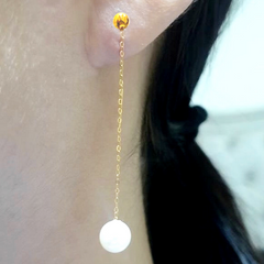 #LVNA2024 | 18K Akoya Round Pearl Drop Earrings