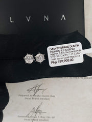 #BuyNow | Dainty Round Diamond Earrings 14kt