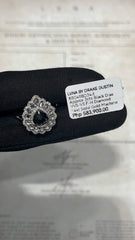 CLEARANCE BEST | LVNA Signatures 7cts Lucky Diamantes Black Colored Diamond Ring 14kt