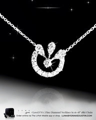 #LoveLVNA | LVNA Signatures Diamond Necklace in 18” 18kt