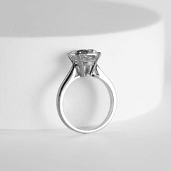 1.50ct+ Cushion Cut Diamond Engagement Ring 18kt | GIA Certified