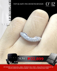 Ring Enhancer Paved Diamond Ring Enhancer 14kt