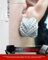 #LVNA2024 | Mirror Millionaire's Statement Diamonds Earrings 14kt