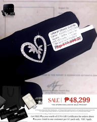 #LVNA2024 | Heart Baguette Paved Diamond Ring 18kt