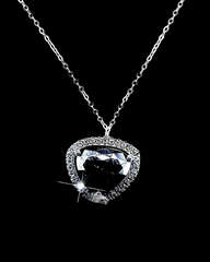#LVNA2024 |  LVNA Signatures Halo Black Solitaire Colored Diamond Necklace 14kt