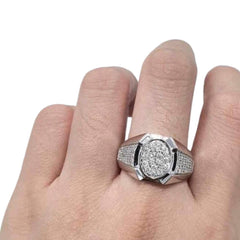 #TheSALE | Round Unisex Diamond Ring 18kt