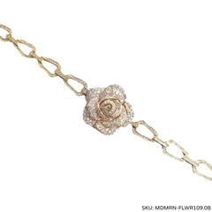 #TheSALE | Floral Deco Diamond Bracelet 14kt