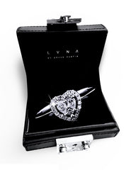 #LVNA2024 | Classic Heart Invisible Setting Diamond Ring 14kt