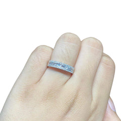 PREORDER | Baguette Eternity Diamond Ring 14kt