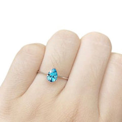 #LVNA2024 | Pear Blue Topaz Gemstones Ring 14kt