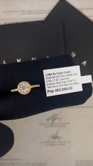 CLR | 0.50ct D SI1 Round Brilliant Diamond Ring GIA Certified 14kt