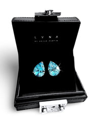 #LVNA2024 | Natural Gem Grade Topaz Gemstone Stud Earrings 18kt