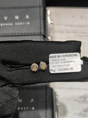 #LVNA2024 | Golden Crown Stud Deco Diamond Earrings 18kt