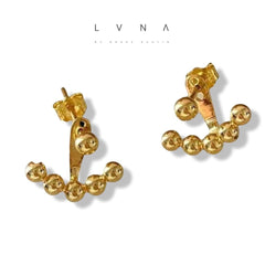 GLD | 18K Golden Bubble Earrings