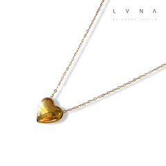GLD | 18K Golden Heart Necklace 18”