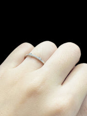 CLEARANCE BEST | Half Eternity Promise Diamond Ring 14kt
