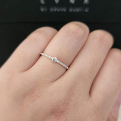 #LoveLVNA | Half Eternity Promise Diamond Ring 18kt | #ThePromise
