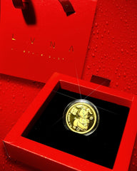 The Vault | 24K Pure Gold Coin (999.9au) Lucky Amulet