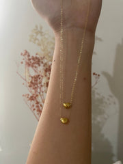 GLD | 18K Classic Golden Ivana Heart Necklace