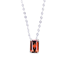 Ruby Gemstones Necklace 18kt