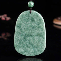 THE VAULT | Extra Large Premium Hand Carved Dragon Jadeite Long Drop Necklace