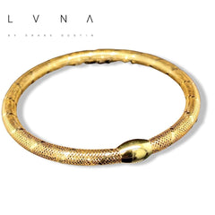 #LoveIVANA | 18K Golden Omega Soft Mesh Chain Ivana Light Bracelet | The Vault