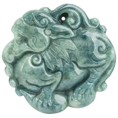 #LoveIVANA | THE VAULT | Genuine Natural Pixiu Hand Carved Jadeite Necklace