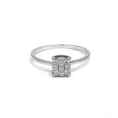 #LVNA礼品 |每日圆形订婚钻石戒指 14 克拉
