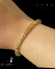 #LoveIVANA | 18K Golden Omega Soft Mesh Chain Ivana Light Bracelet | The Vault