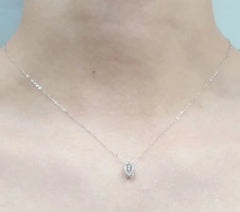 #LVNA2024 | Classic Marquise Dainty Diamond Necklace 14kt