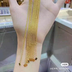 GLD | 18K Ladies Golden Rope Chain Bracelet