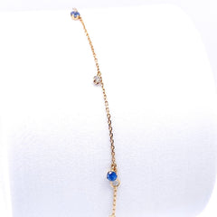 #LoveIVANA | #BuyNow | Golden Station Diamond Bracelet 18kt