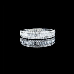 #ThePromise | Half Eternity Baguette Diamond Ring 14kt