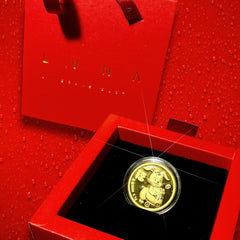 The Vault | 24K Pure Gold Coin (999.9au) Lucky Amulet