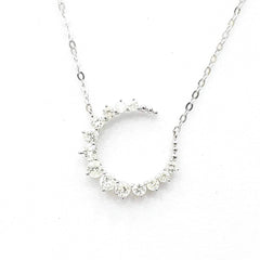 #LoveLVNA | Moon Deco Diamond Necklace 18kt