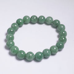 THE VAULT | Medium Genuine Natural Jadeite Bead Bracelet