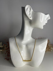 GLD | 18K Golden Lucky Tube Necklace Rope Chain
