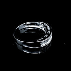 PREORDER | Half Eternity Baguette Diamond Ring 14kt
