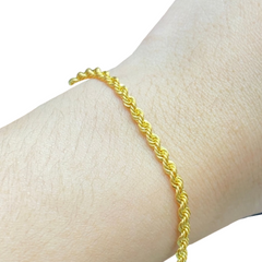 #LVNA2024 | Golden Rope Chain Bracelet 18kt