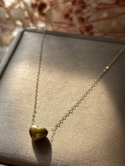 GLD | 18K Classic Golden Ivana Heart Necklace