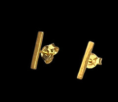 GLD | 18K Golden Line Stud Earrings