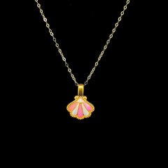 GLD | 24K Gold Lucky Charm Pendant Necklace in 16-18”