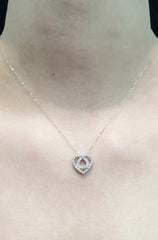 #TheSALE | Heart Lock Promise Diamond Necklace 14kt