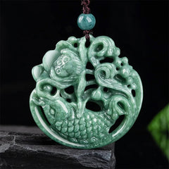 #LoveIVANA | THE VAULT | Genuine Natural Hand Carved Jadeite Necklace