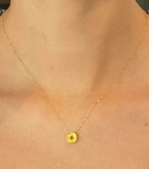 The Vault | 24kt Gold Lucky Charm Pendant Necklace in 16-18”